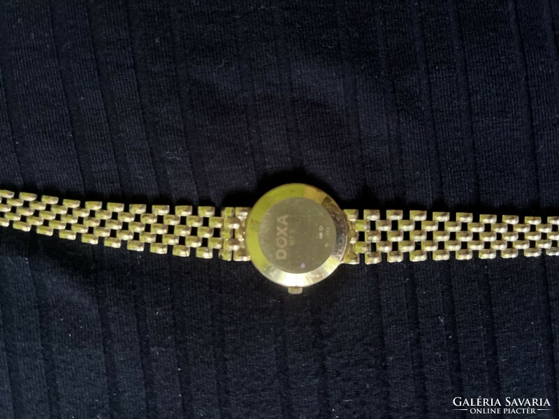 Gold watch 18 k doxa