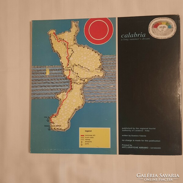 Gustavo valente: calabria a long summer's dream calabria italian region brochure in english