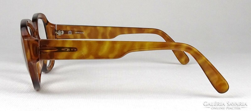 1N875 retro amber women's viennaline diopter glasses