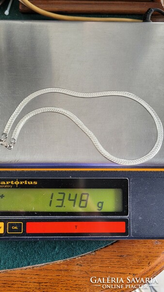 Silver necklace and bracelet set 19.61 g