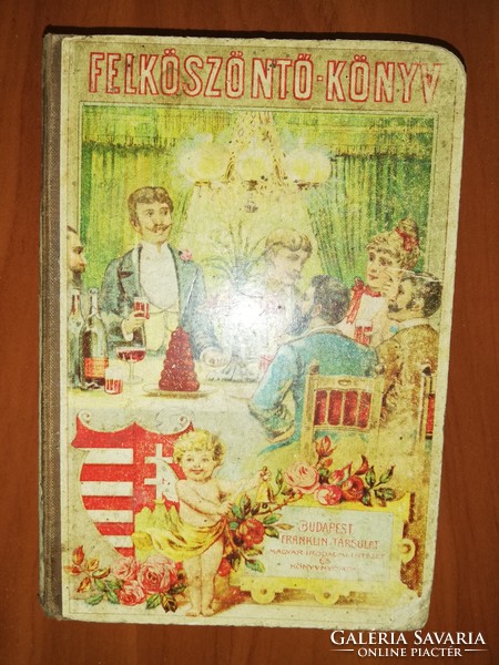 Welcome book Hungarian toasts 1911.