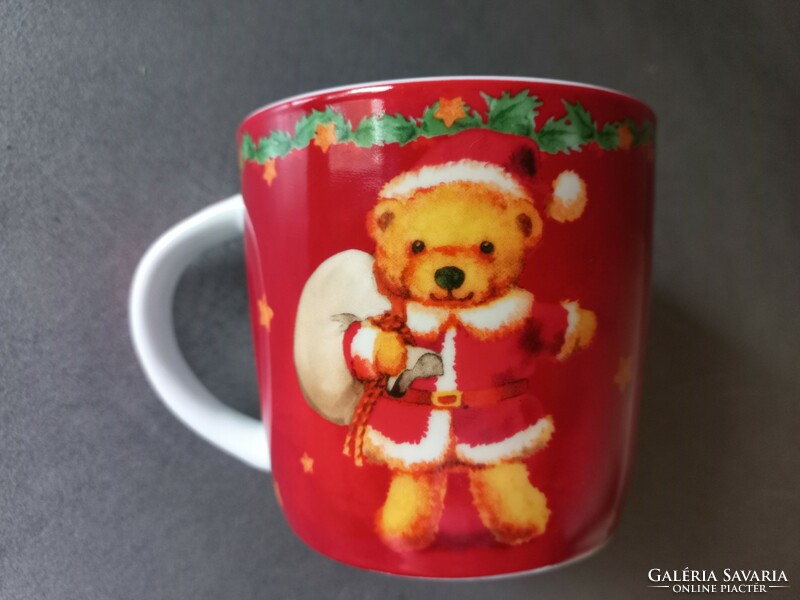 Teddy bear Christmas mug