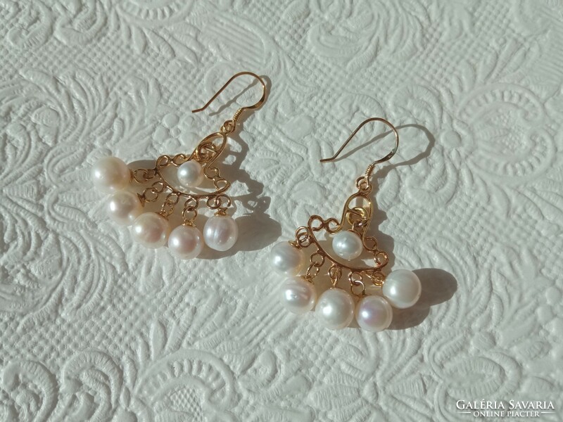 Pearl 925 silver earrings