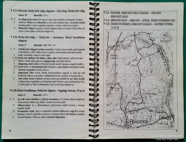 Ernő Kiss: hiking in the Balaton highlands - from Balatonakaratty to Balatonfüred - guidebook - hiking