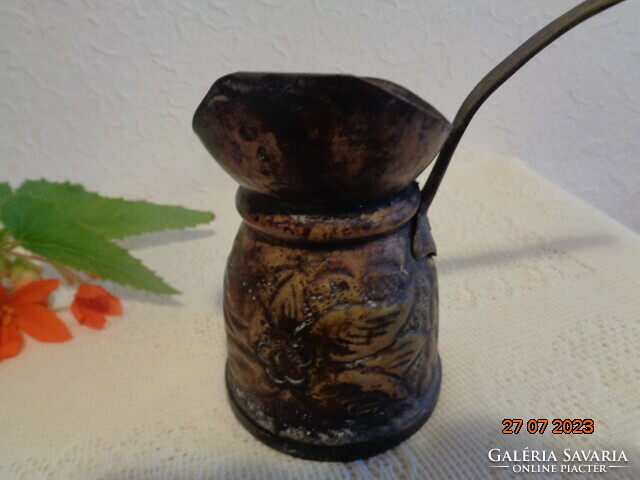 Coffee or tea pourer, beautiful old, hand-crafted piece, maybe 100 years old!