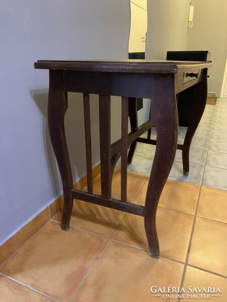 Antique wooden console table