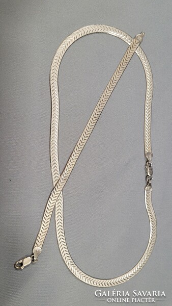 Silver necklace and bracelet set 19.61 g