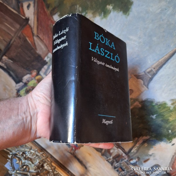 BÓKA LÁSZLÓ VÁLOGATOTT TANULMÁNYOK-1966-MAGVETŐ-papirboritós!