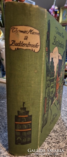 Buddenbrooks ( A Buddenbrook ház) - Thomas  Man - 1911 es kiadás. Német nyelvű