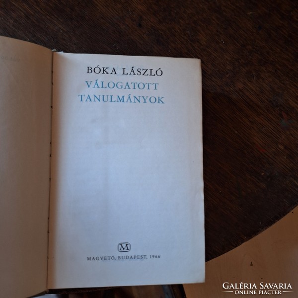 László Bóka selected studies-1966-seed-paper cover!