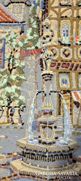 Wool tapestry wall decoration, tapestry 1 (l4084)