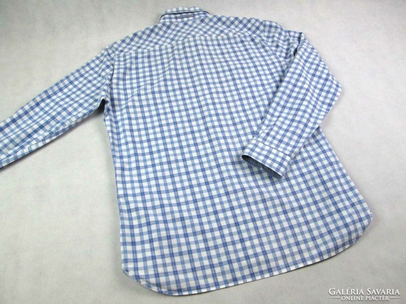 Original Levis (l) sporty elegant checkered long-sleeved men's shirt