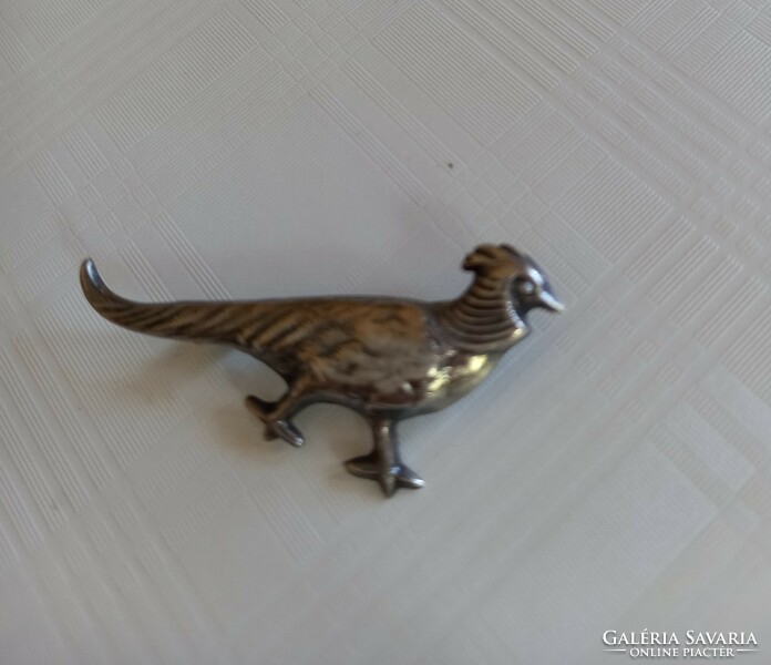 Antique old signal silver bird brooch mexicobol 3.7Gm
