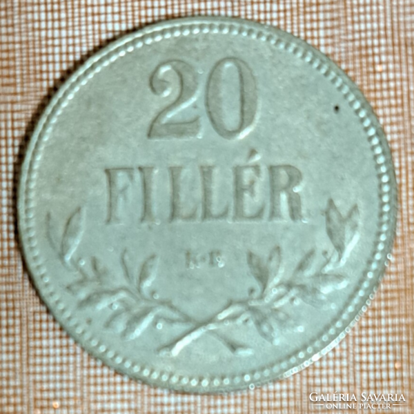 1918. 20 Fillér Magyar Királyi Váltópénz (400)