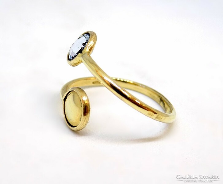 Topáz köves arany gyűrű (ZAL-Au113585)