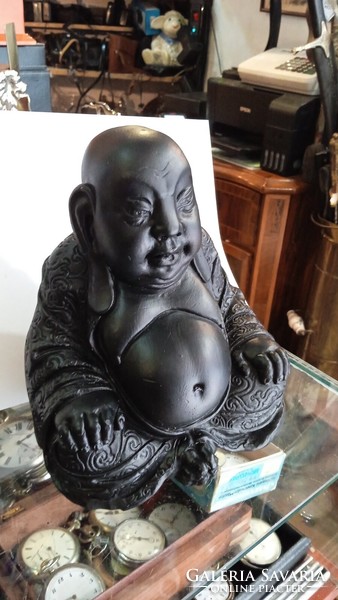 Ceramic Buddha statue, old, 18 cm high.