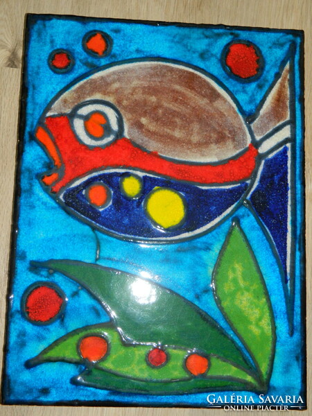 Retro glazed fish samot image