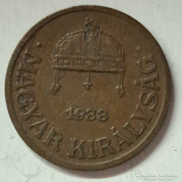 1933. 1 Filér Hungarian Kingdom (511)