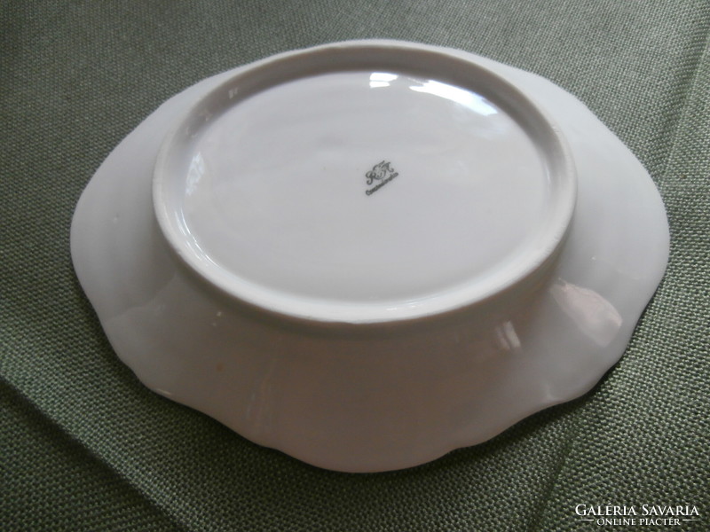 Thick Czech serving bowl centerpiece