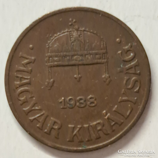 1938. 1 Fillér Magyar Királyság (507)