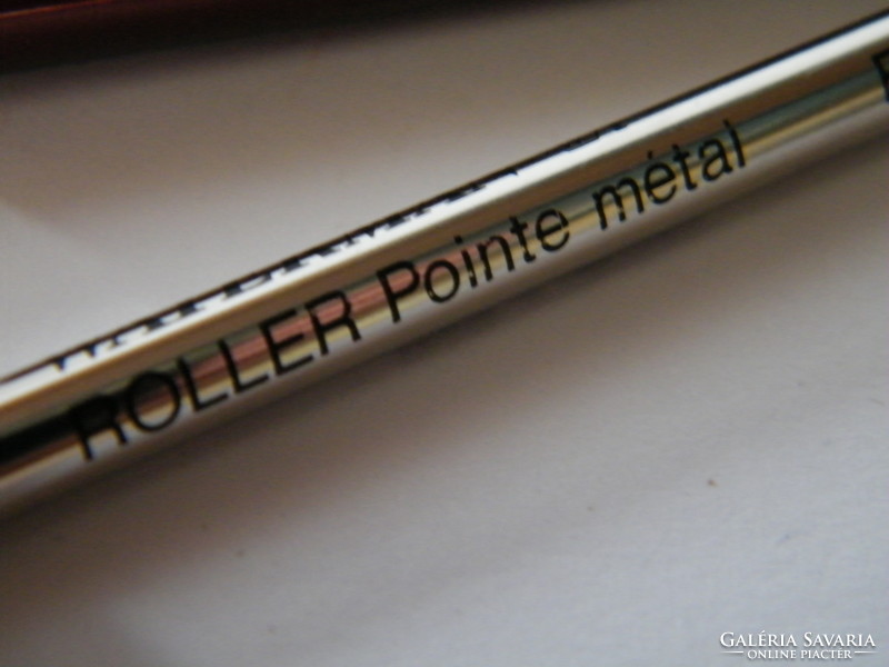 Waterman roller betétes fémtestű, szép metál fényű toll