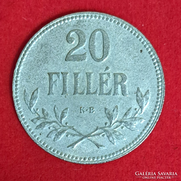 1918. 20 Hungarian royal bill (400)