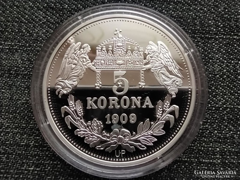 Királyi Koronák Utánveretben II. Ferdinánd 5 korona .999 ezüst PP (id23469)