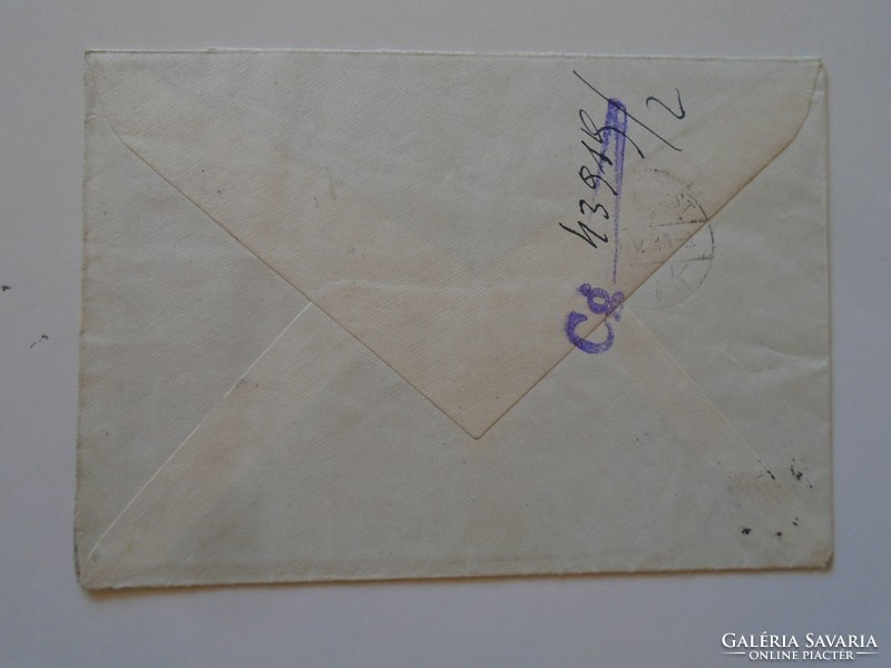S3.48    Bélyeges boríték  1941 Kiss János fehérnemű készítő gyárüzem Budapest