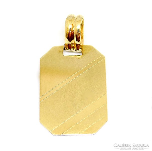 Gold leaf pendant (zal-au108334)