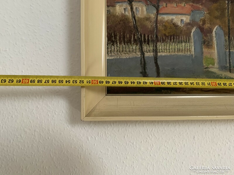 Bokor Vilmos festmény 38x48cm