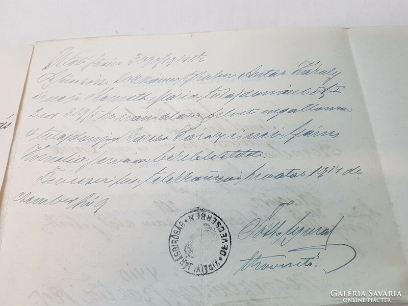 Antique sale-purchase agreement 1914