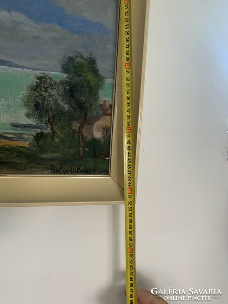 Bokor Vilmos festmény 48x68cm