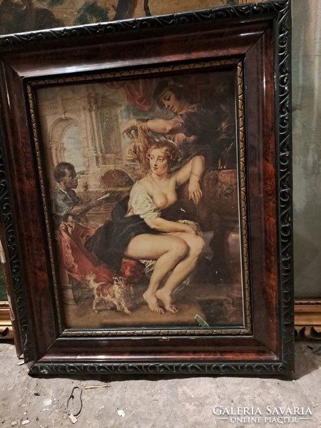 Rubens: Bathsheba at the Fountain print