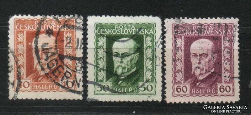 Czechoslovakia 0144 mi 221-223 EUR 0.90