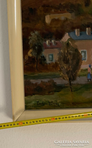 Bokor Vilmos festmény 57x78cm