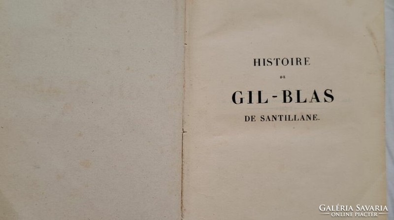 Histoire de Gil-Blas de Sentillane ( RITKA )1842