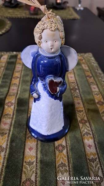 Ceramic angel figure