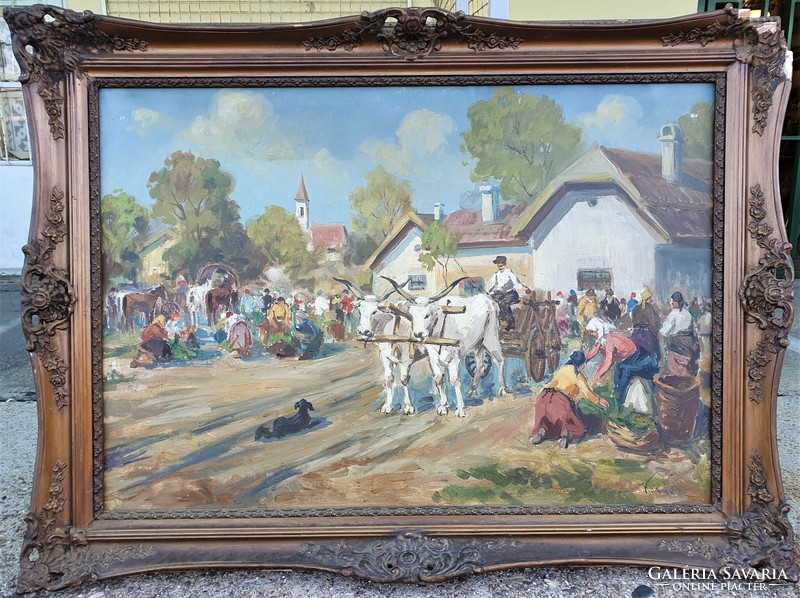 Gábor Kardos / market scene