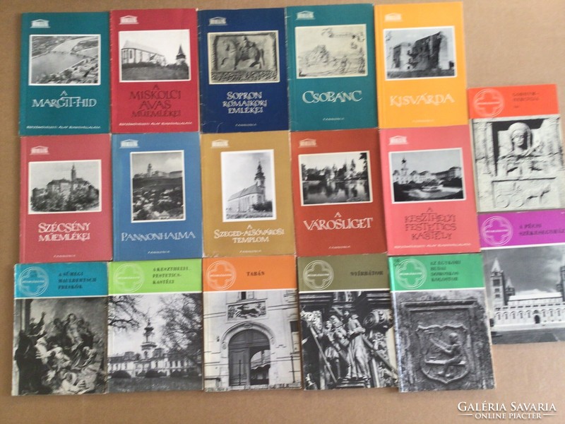 The complete series of our monuments is 77 volumes in good condition