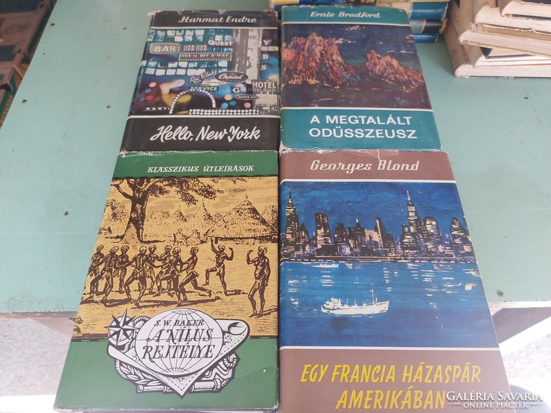 Travel books (world travelers) 31 pieces in one. HUF 9,000