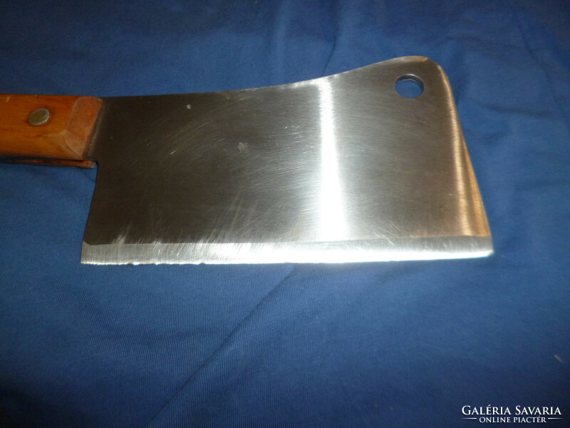 Massive soling stainless steel meat cleaver