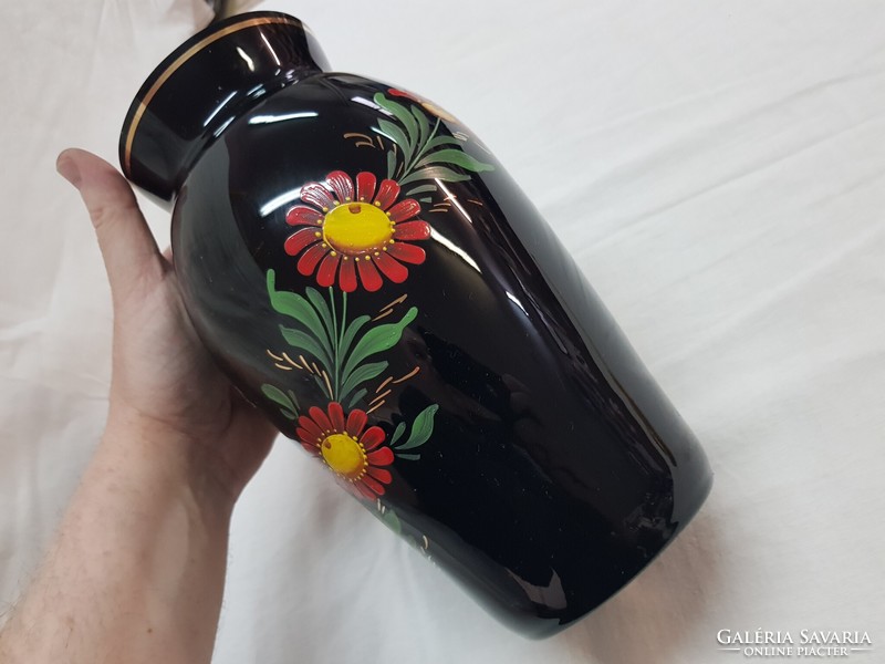Régi üveg váza.