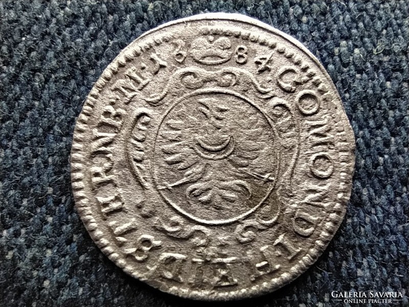 Germany Duchy of Württemberg-Oels Christian Ulrich silver 1 kraytzar 1684 (id22600)