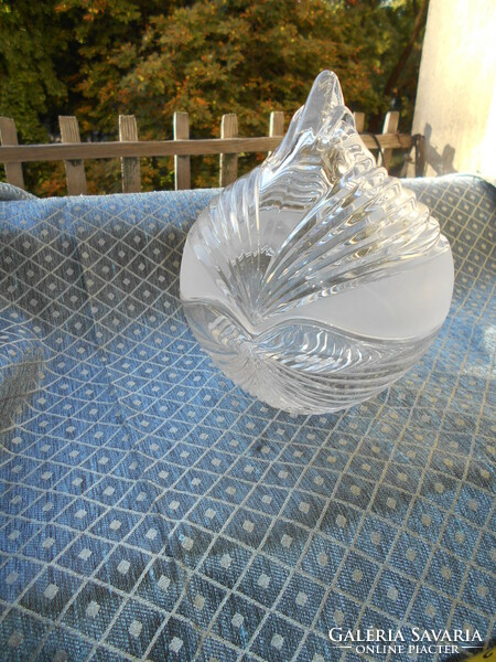 Polished glass large bonbonnier