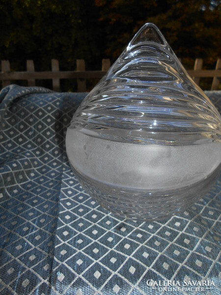 Polished glass large bonbonnier