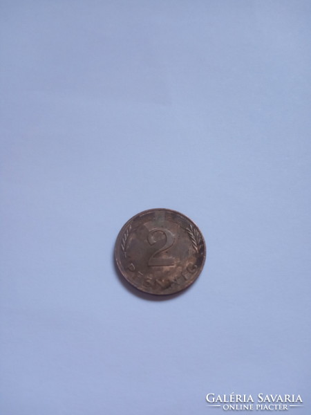 2 Pfennig 1980 "F"  !