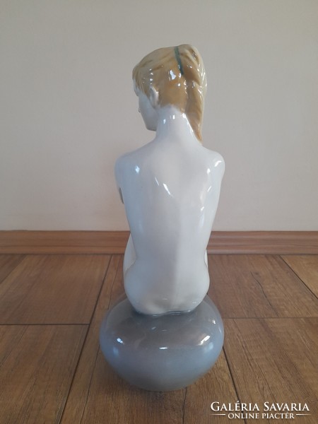 Antique zsolnay large-scale nude