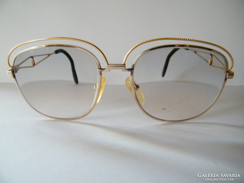 Vintage christian dior 2461 gilded glasses frame