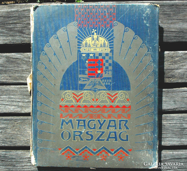 MAGYARORSZÁG - 1909-es Magyar Királyi Államvasutak - kiadású könyvritkasága!