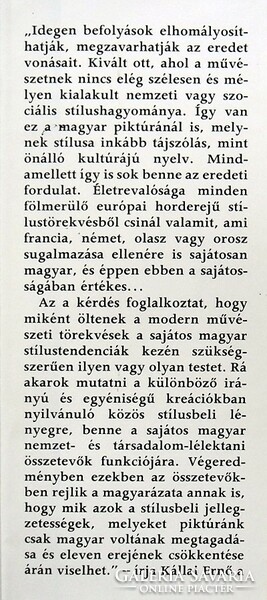 Kállai Ernő: Új magyar piktúra 1900-1925